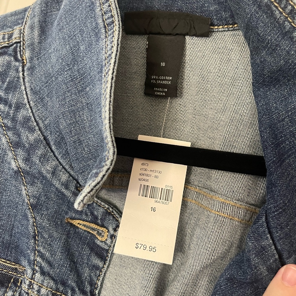 Lane Bryant Jean Jacket